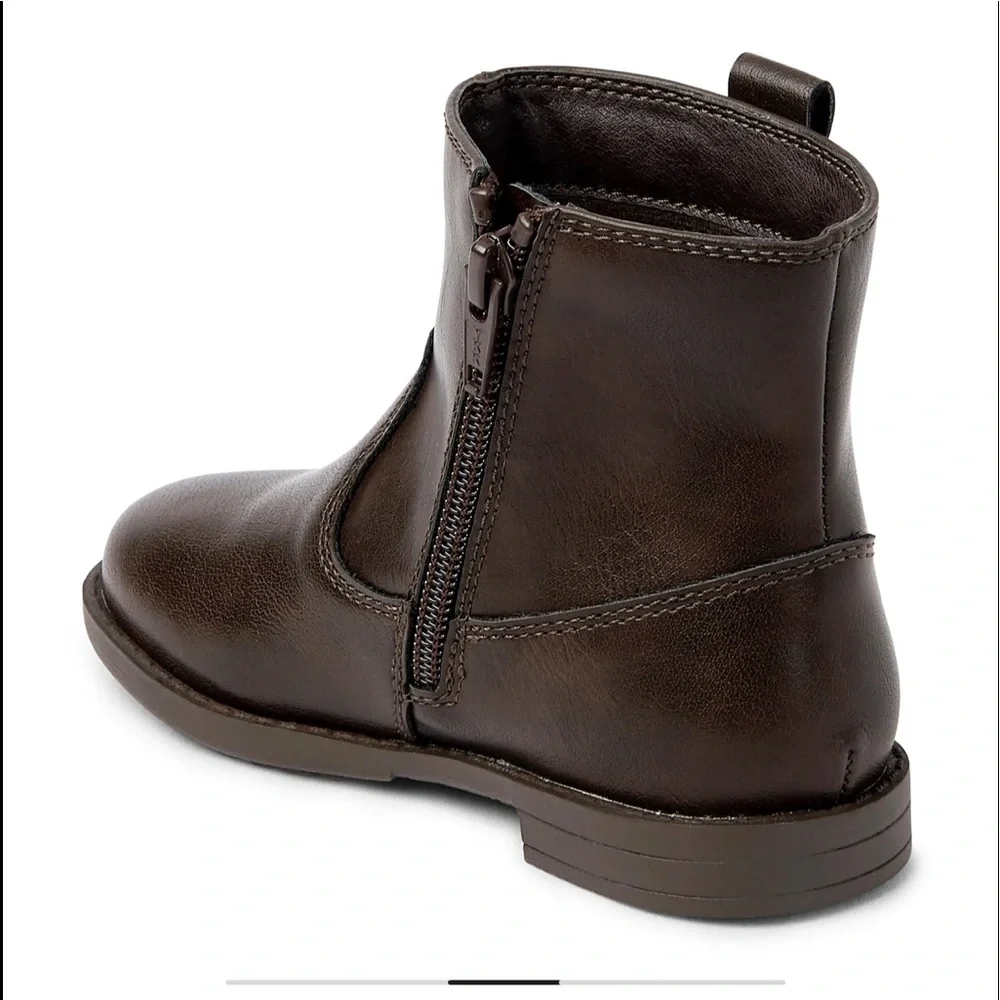 GYMBOREE GIRLS SUNFLOWER BROWN BOOTS